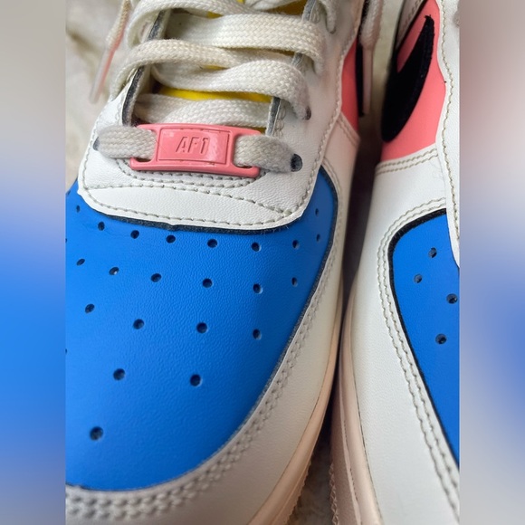 Nike Air Force 1 Sail Multi “07” size 7 - Picture 2 of 12